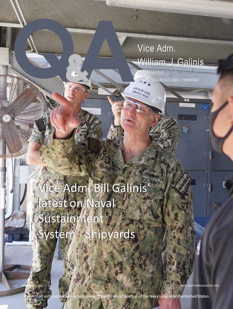 SEAPOWER Magazine VADM Galinis Q&A article